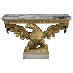 George II Giltwood Console Table