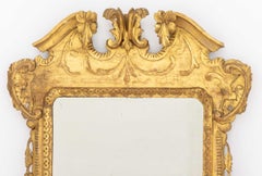 George II Giltwood Framed Mirror