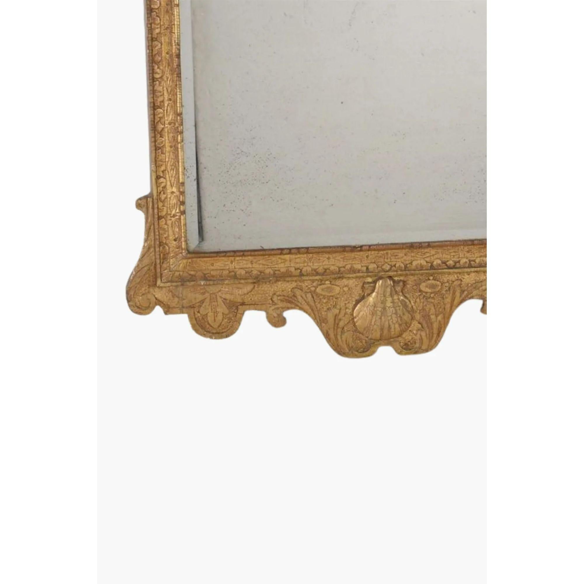 British George II Giltwood Mirror, circa 1735 For Sale