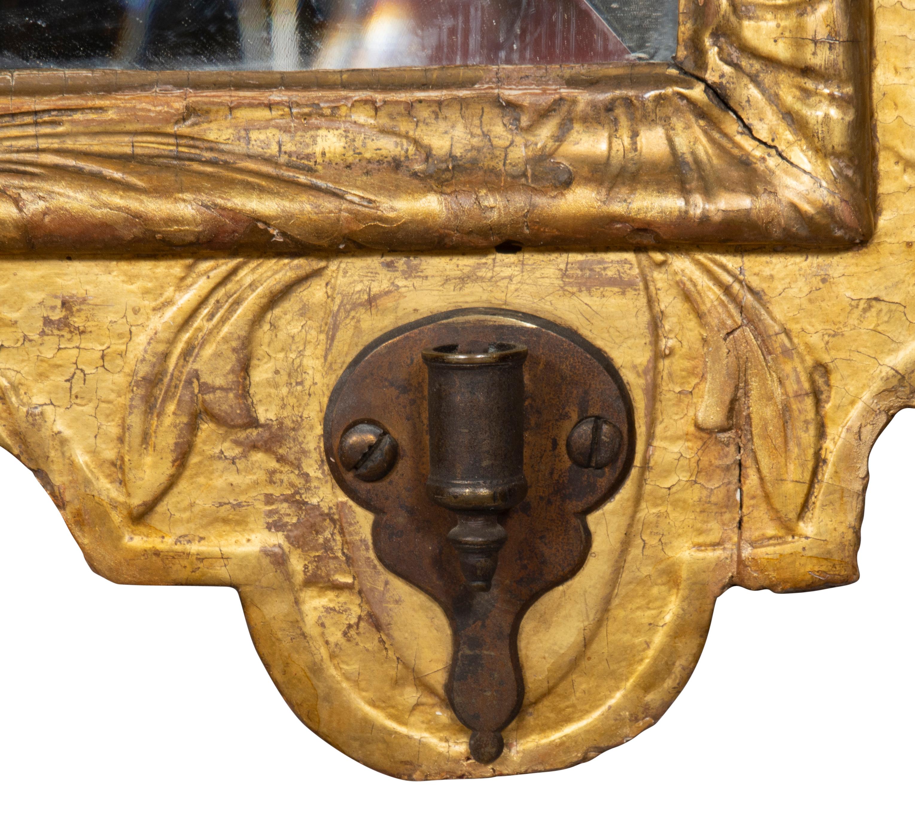 Spiegel aus vergoldetem Holz, George II. im Angebot 6