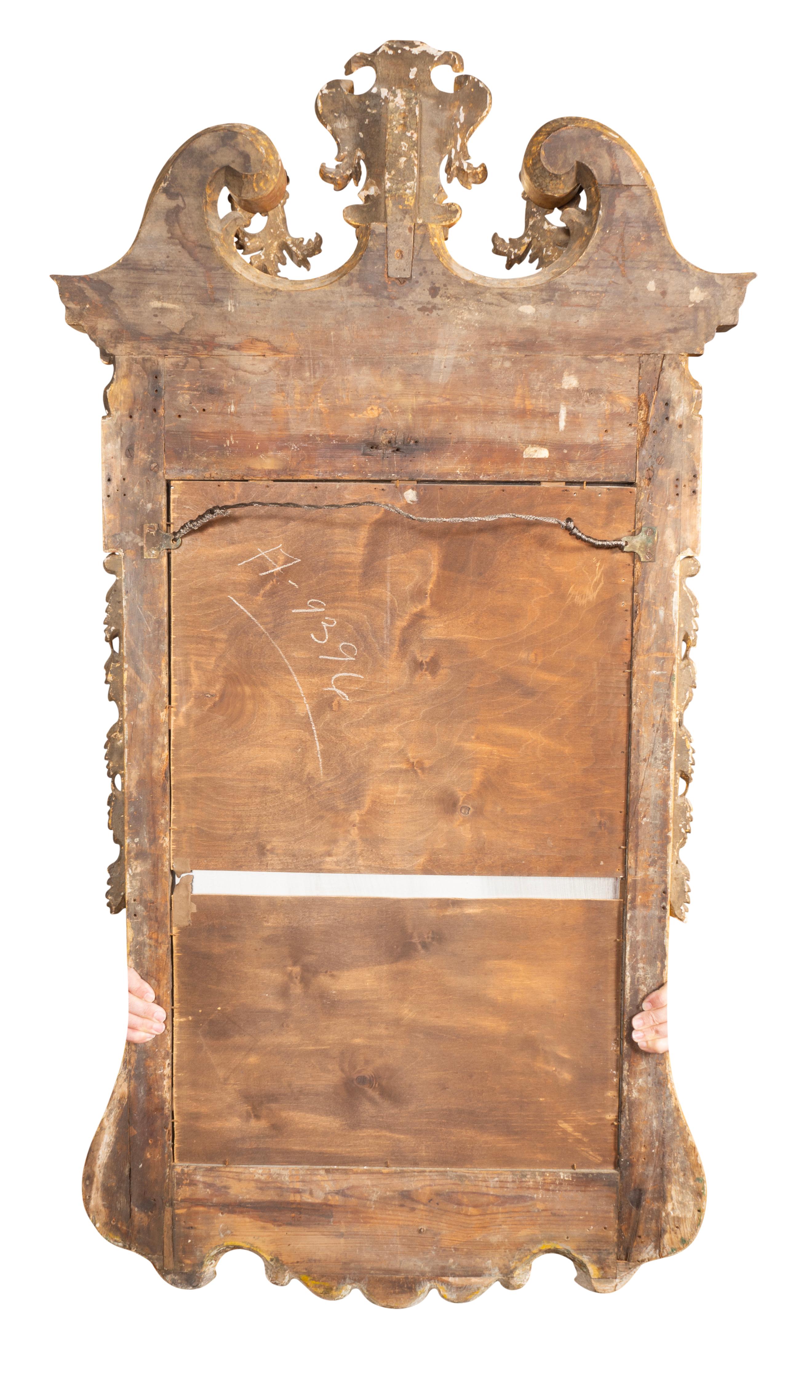 George II Giltwood Mirror 8
