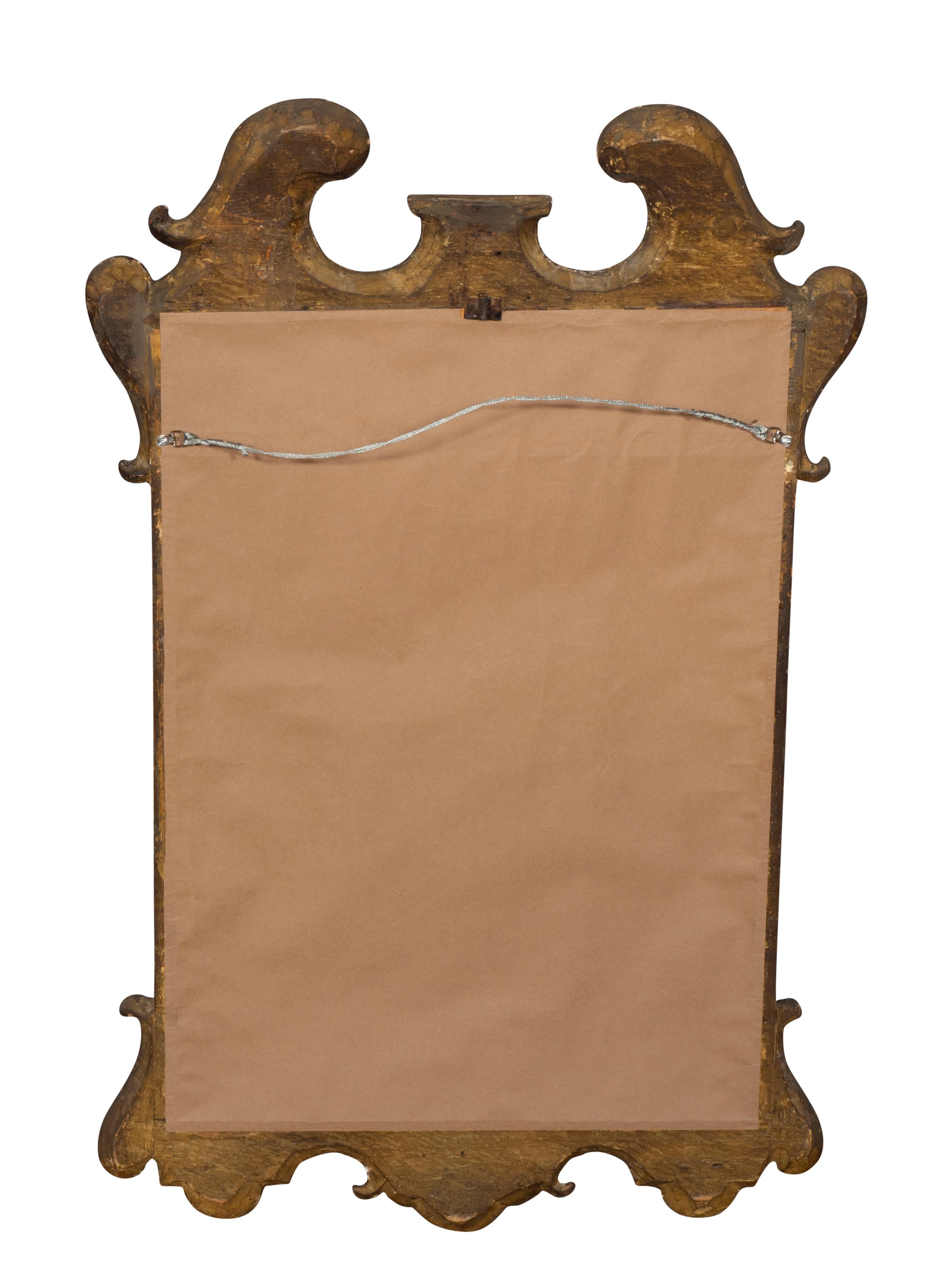 Spiegel aus vergoldetem Holz, George II. im Angebot 10