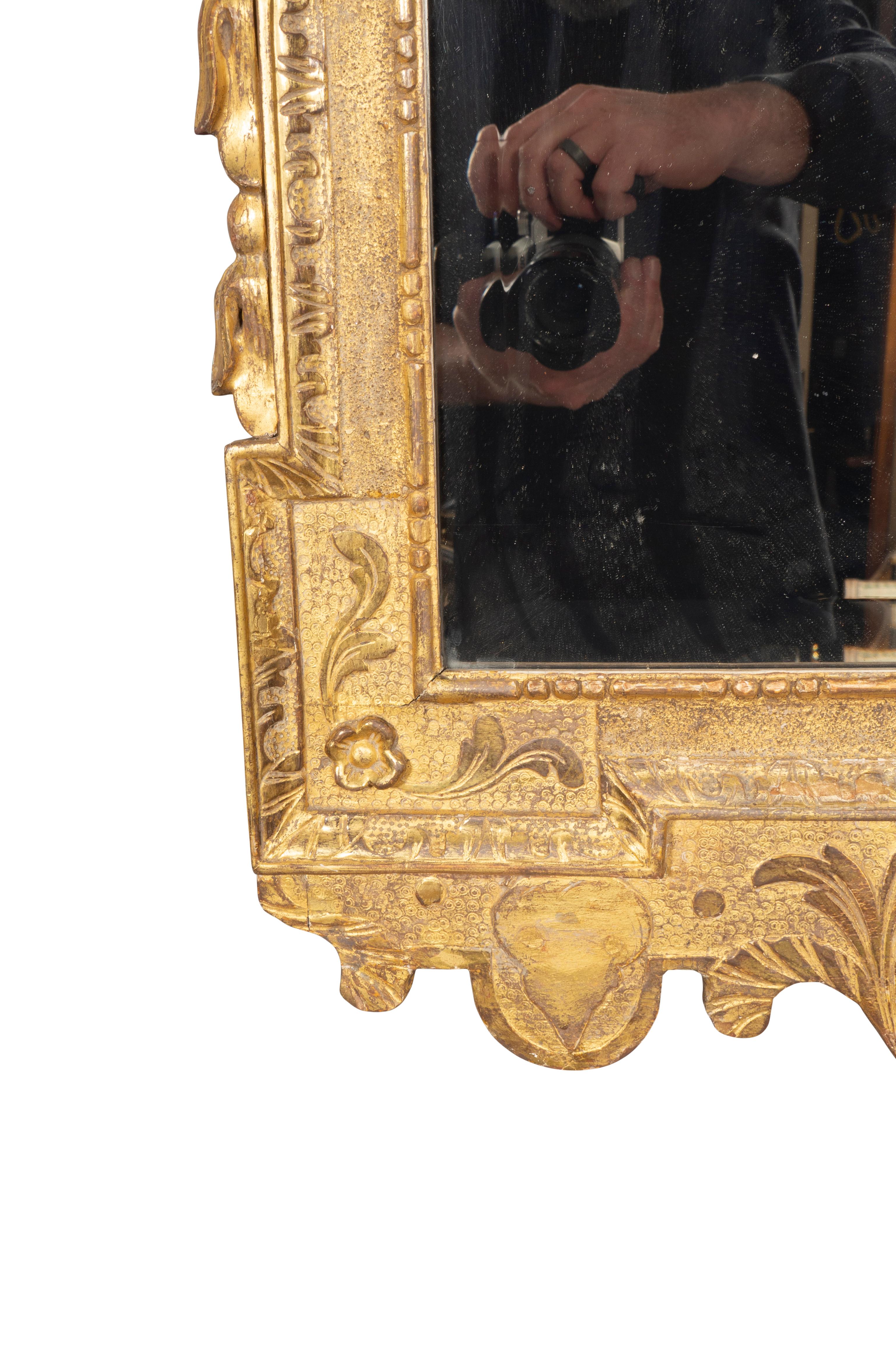 George II Giltwood Mirror in the Manner of William Kent For Sale 7