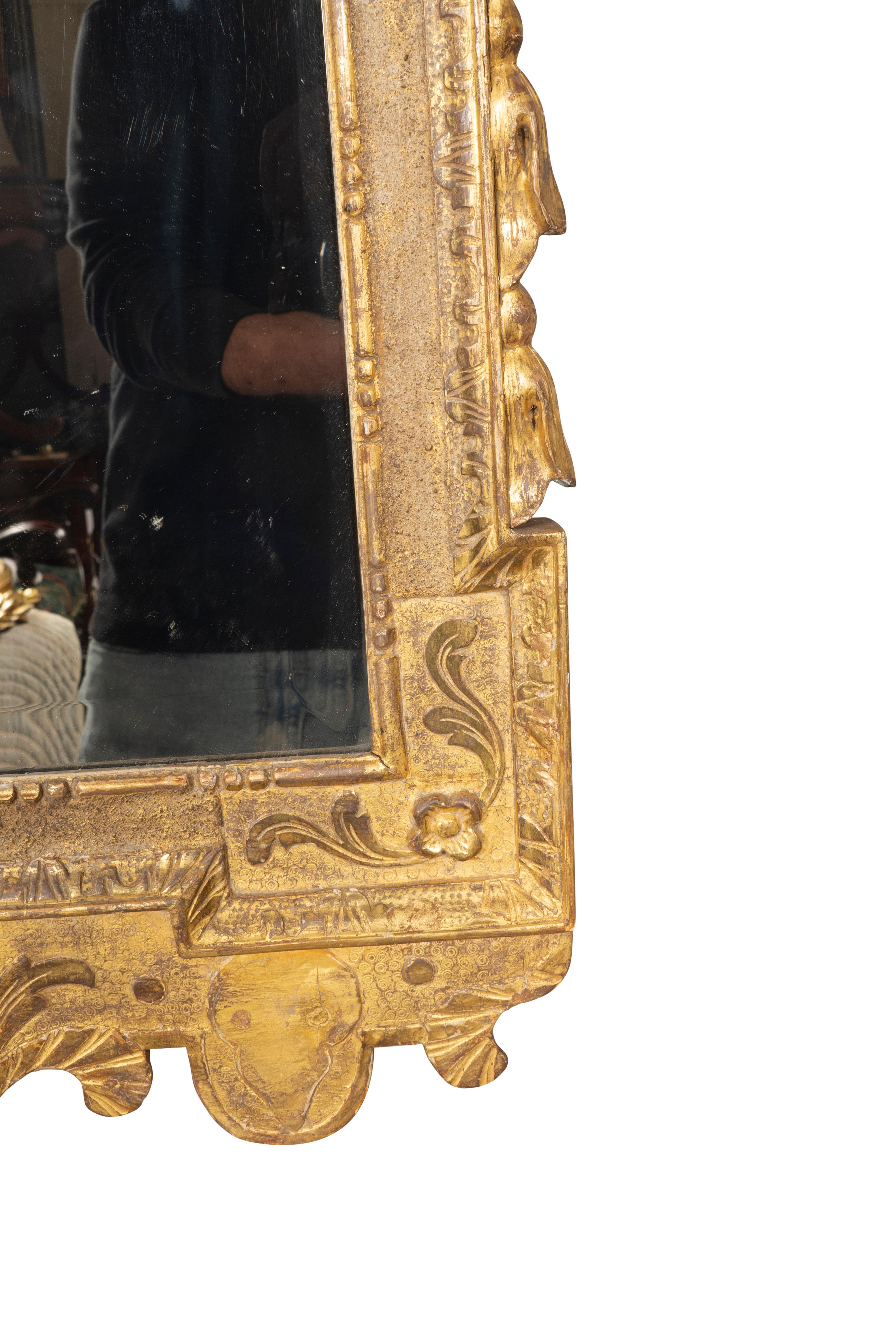 George II Giltwood Mirror in the Manner of William Kent For Sale 8