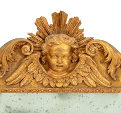 George II Giltwood Pier Mirrors, Pair