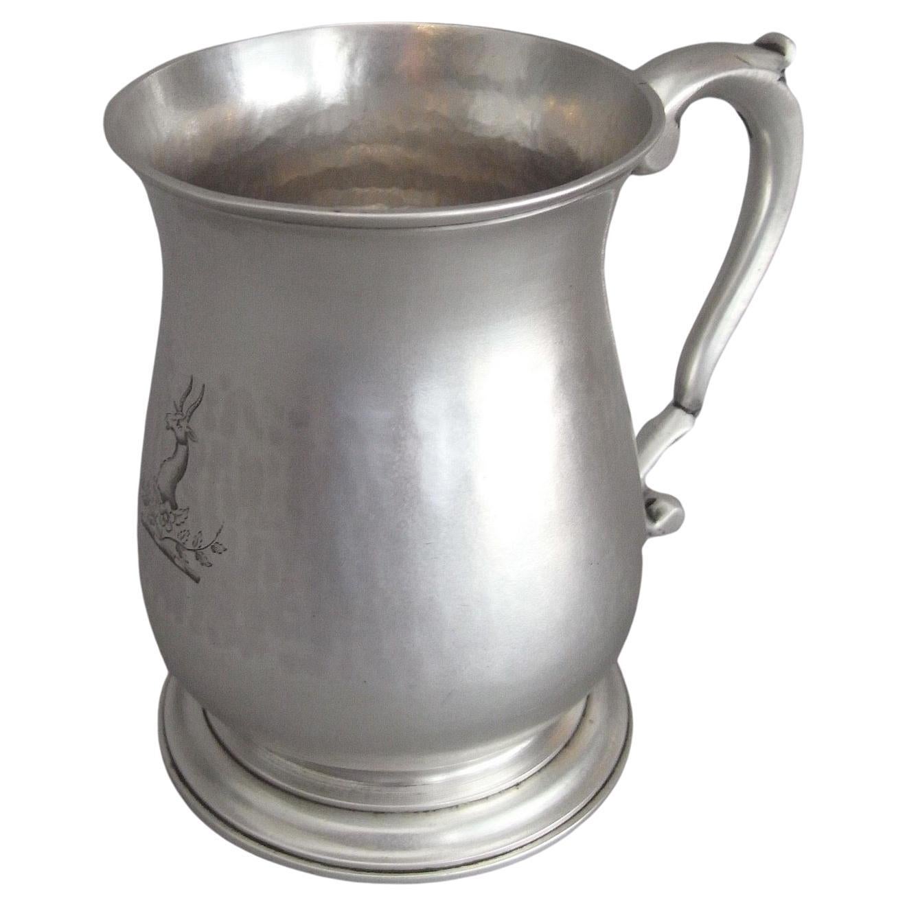 George II Half Pint Mug Made in London by Thomas Moore, 1758