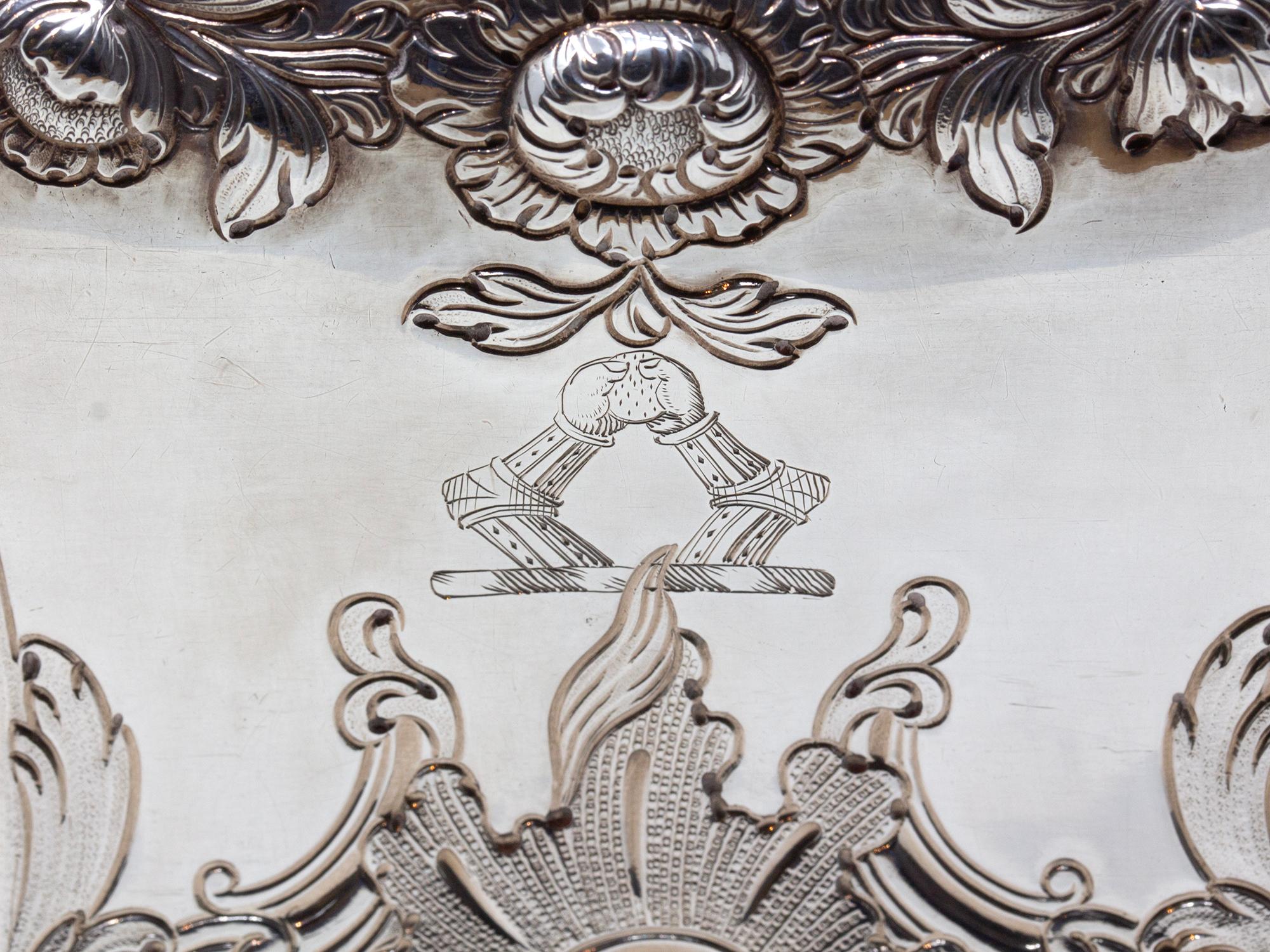 George II Harewood Inlaid Tea Chest Pierre Gillois 6