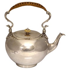 George II Humphrey Payne London Sterling Silver Teapot, 1748