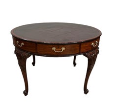 George II Irish Mahogany Rent Table