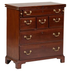 Antique George II Mahogany Bachelor's Chest