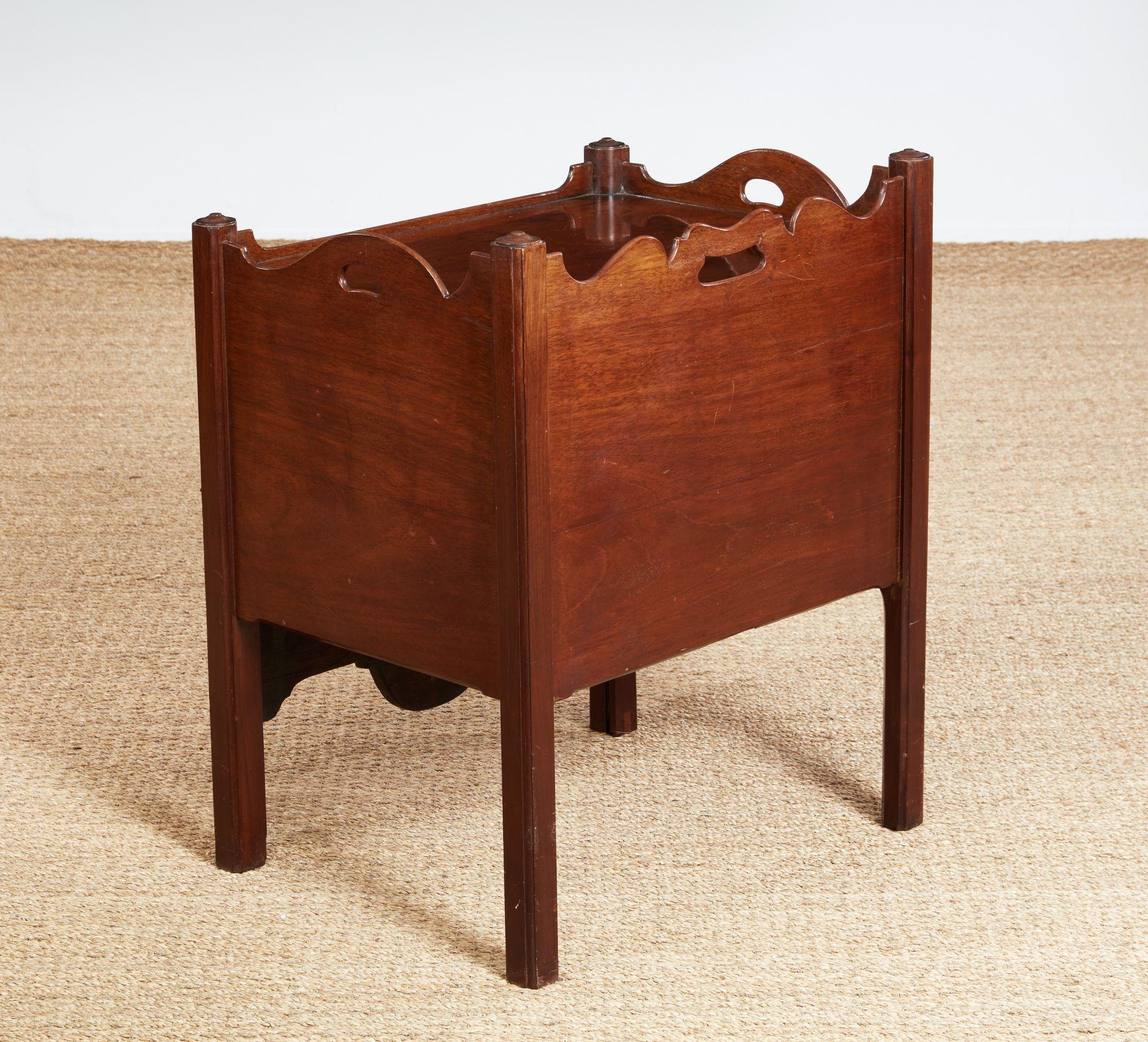 George II Mahogany Bedside Cupboard For Sale 12