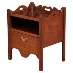 George II Mahogany Bedside Cupboard