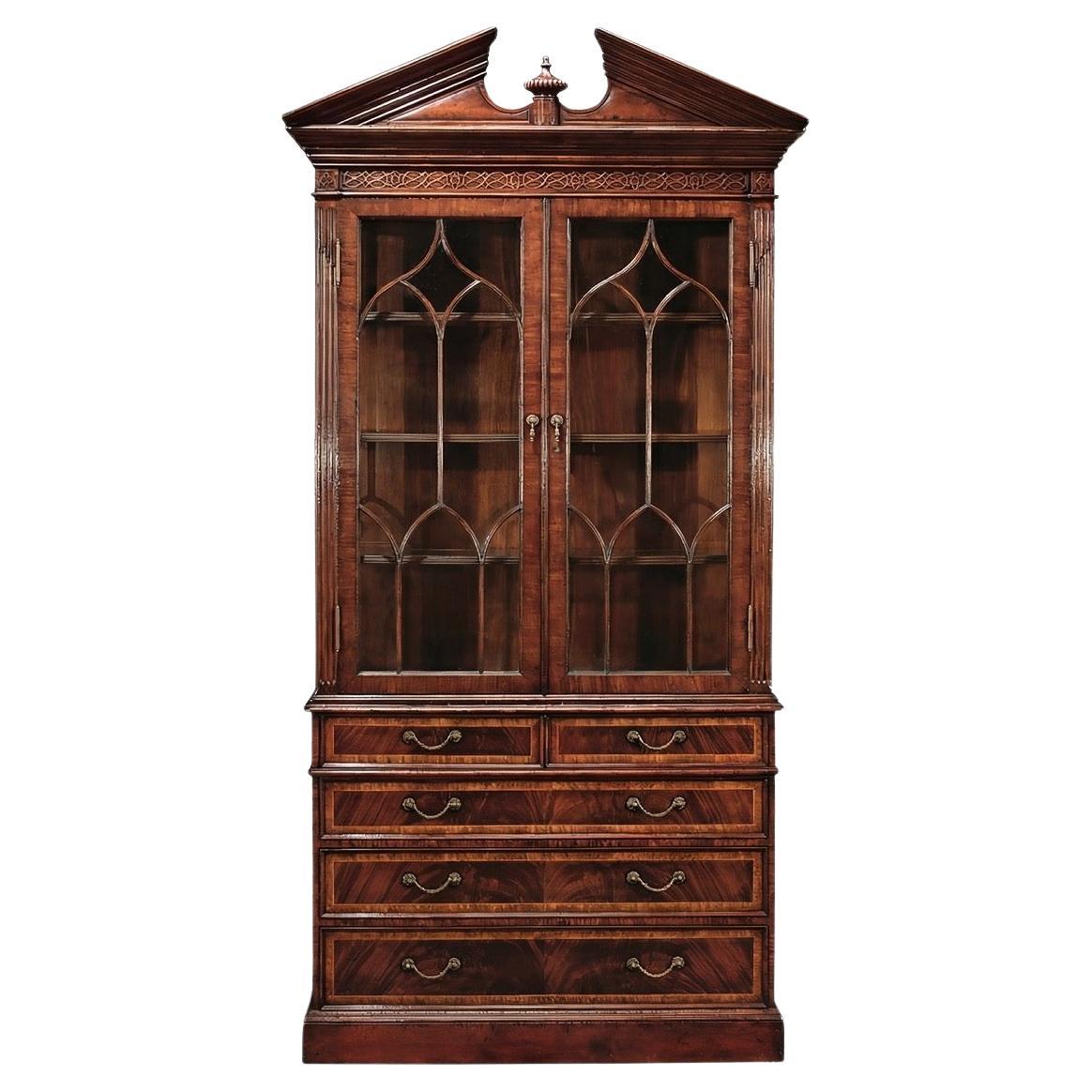 George II Mahogany Bookcase
