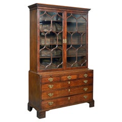 George II Mahagoni Bücherregal