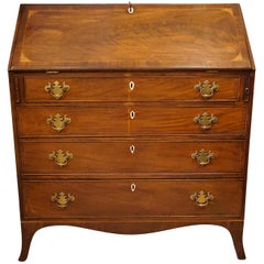 George II Mahogany Bureau