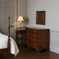 George II Mahogany Chest of Drawers, Circa 1730, Ogee Feet, England