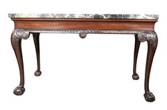 George II Mahogany Console Table
