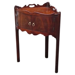George II Mahogany Corner Night Stand
