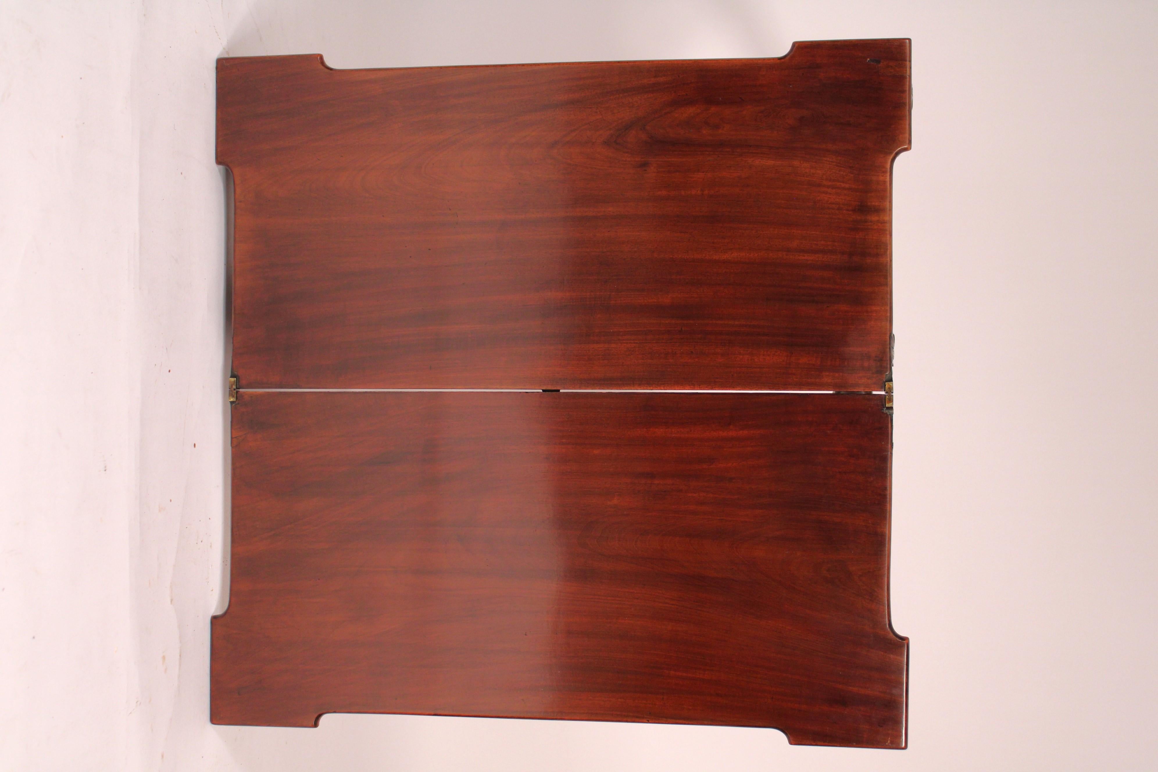George II Mahogany Games Table For Sale 6