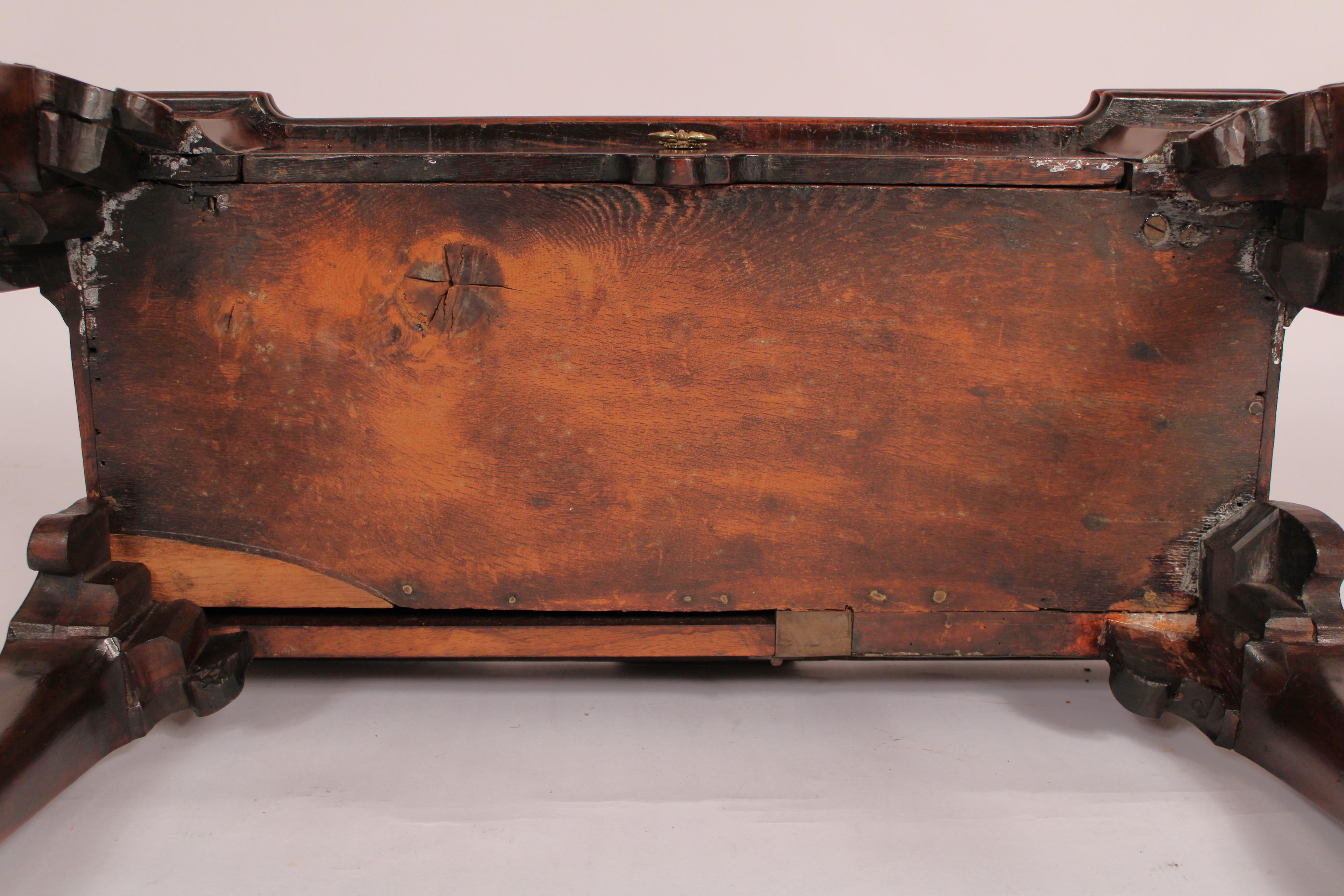 George II Mahogany Games Table For Sale 9