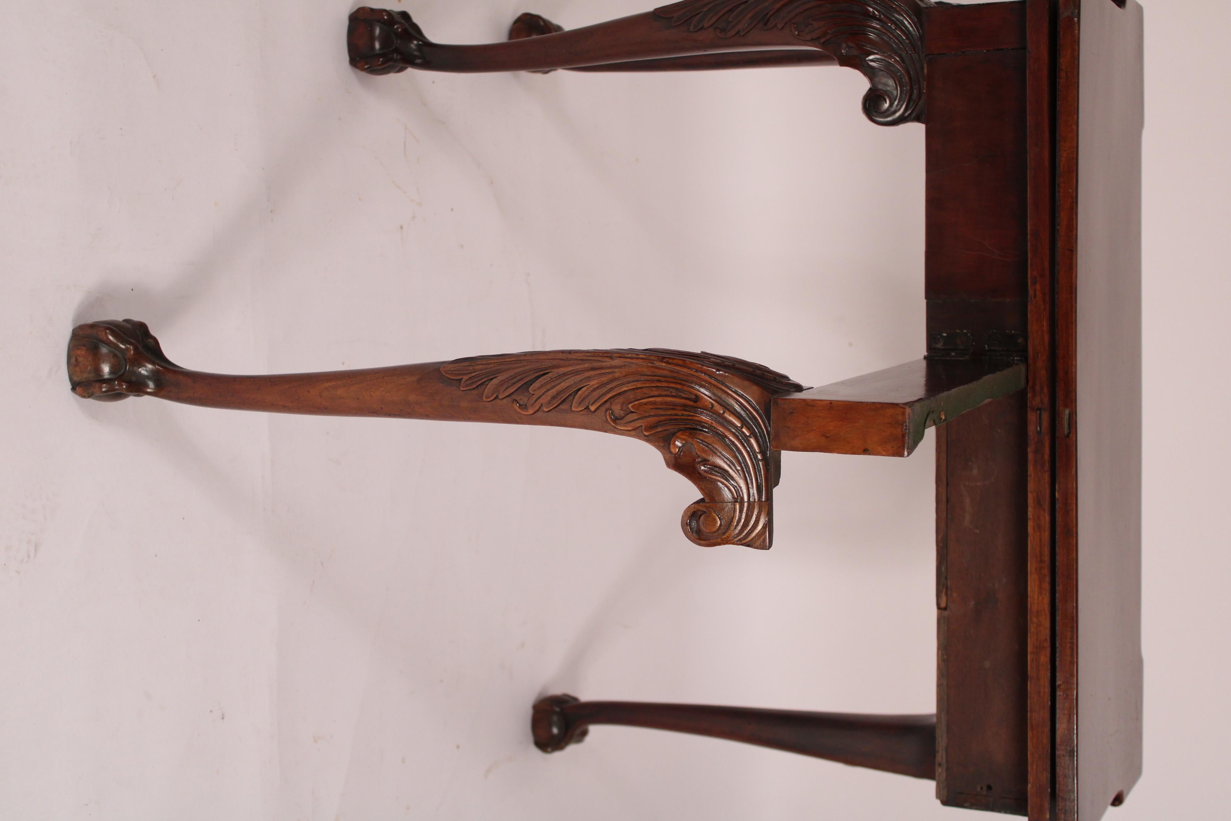 George II Mahogany Games Table For Sale 5
