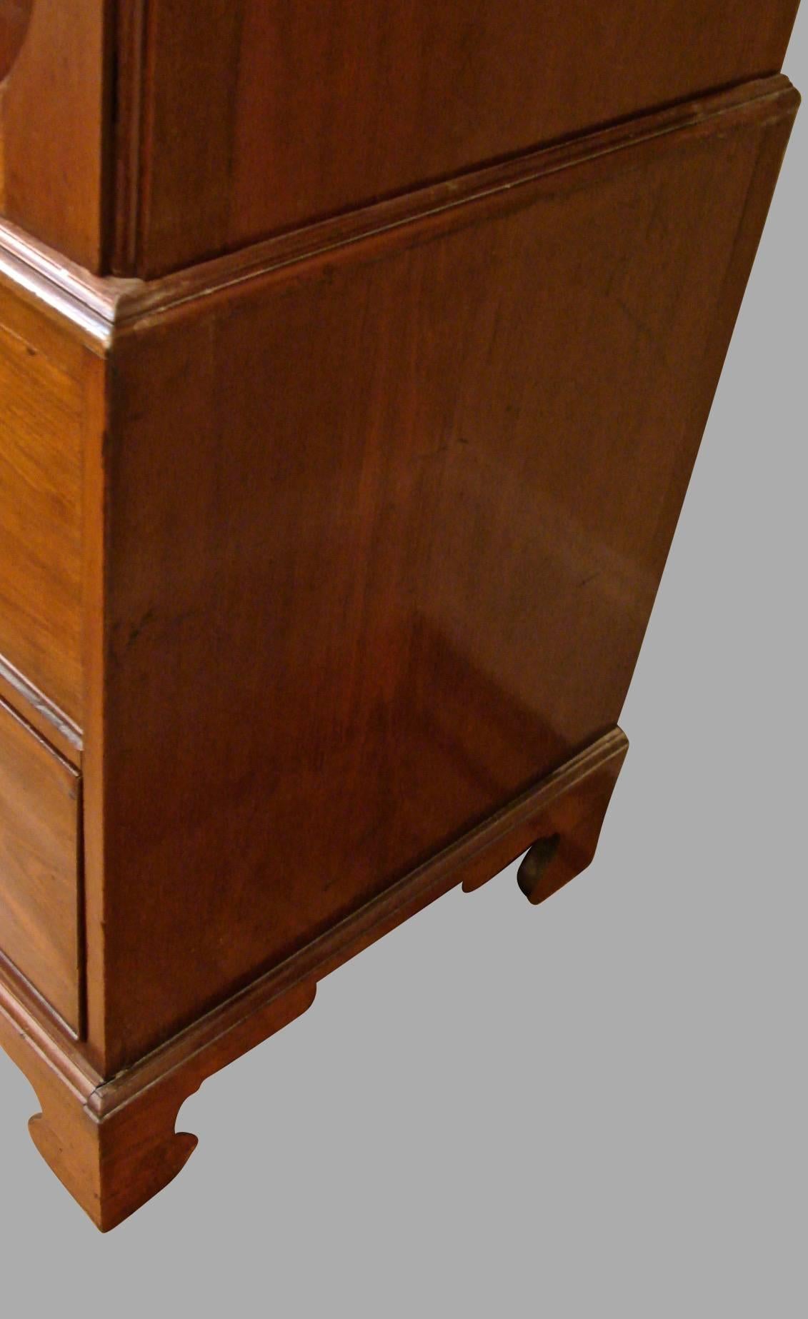 George II Mahogany Linen Press in the Manner of Giles Grendy 4