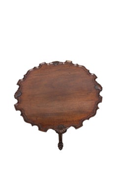 George II Mahogany Tilt-Top Tea Table