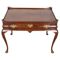 George II Mahagoni Beistelltisch mit Tablettplatte