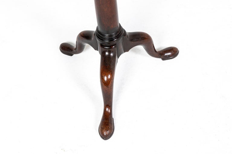 II Mahogany Tripod Occasional Table For Sale at 1stDibs
