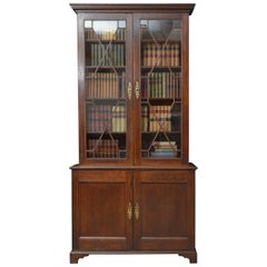 Antique George II Oak Bookcase
