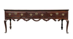 George II Oak Dresser Base