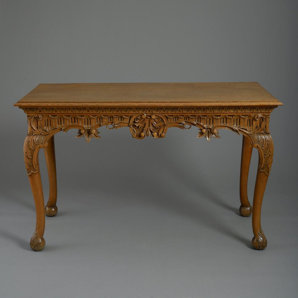 George II Oak Side Table In Good Condition In London, GB