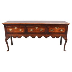 George II Period Dresser on Cabriole Legs