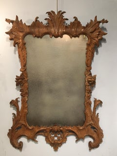 George II Period Rococo Carved Mirror Frame of Astonishing Quality and Detail