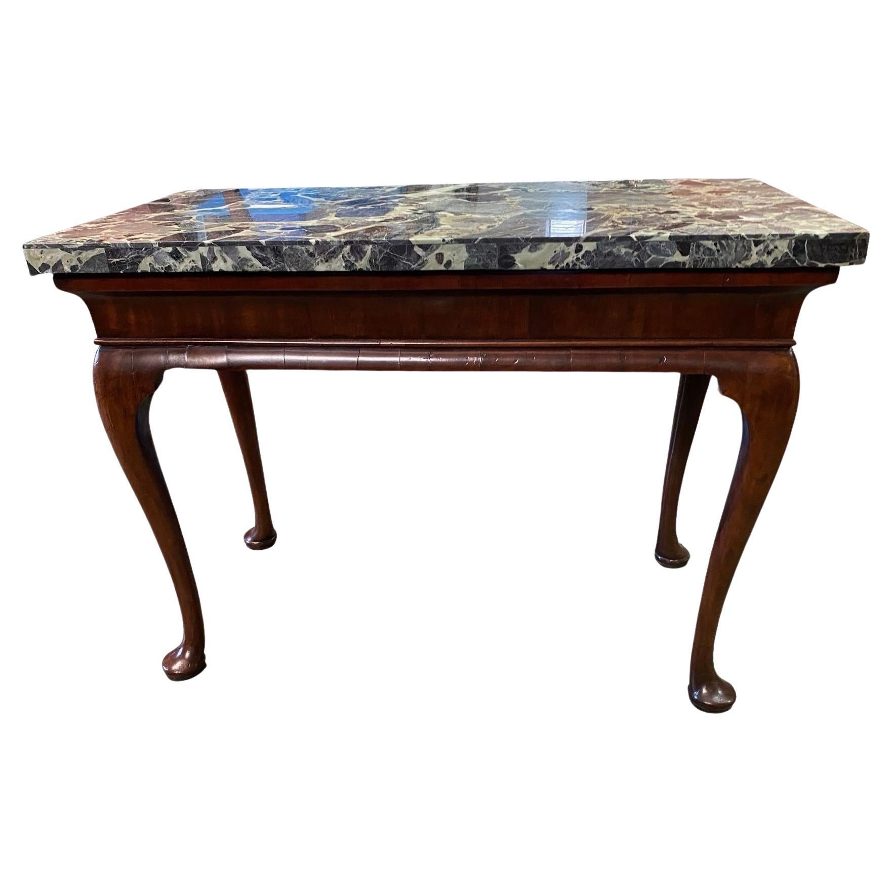 George II Period Walnut Center Table