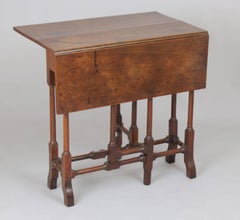 George II Period Walnut Drop-Leaf Table