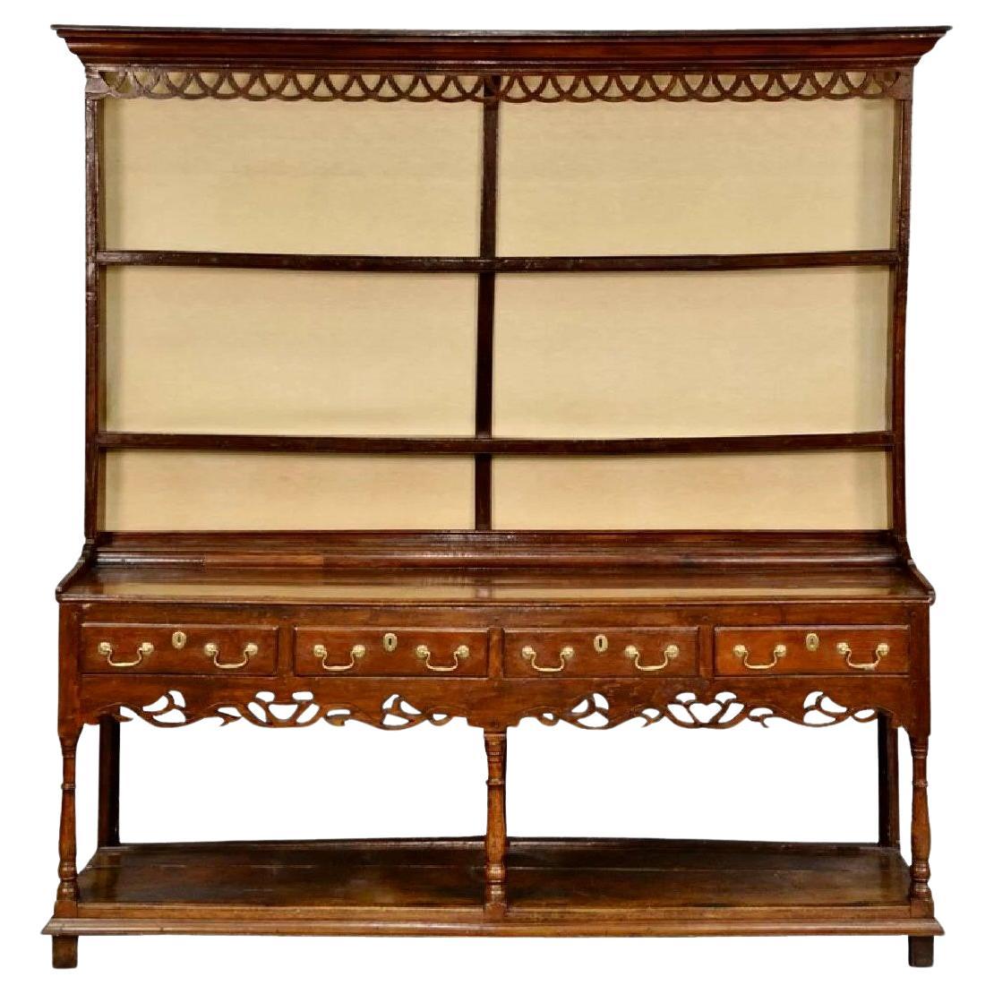 George II Period Welsh Dresser, 18th Century For Sale