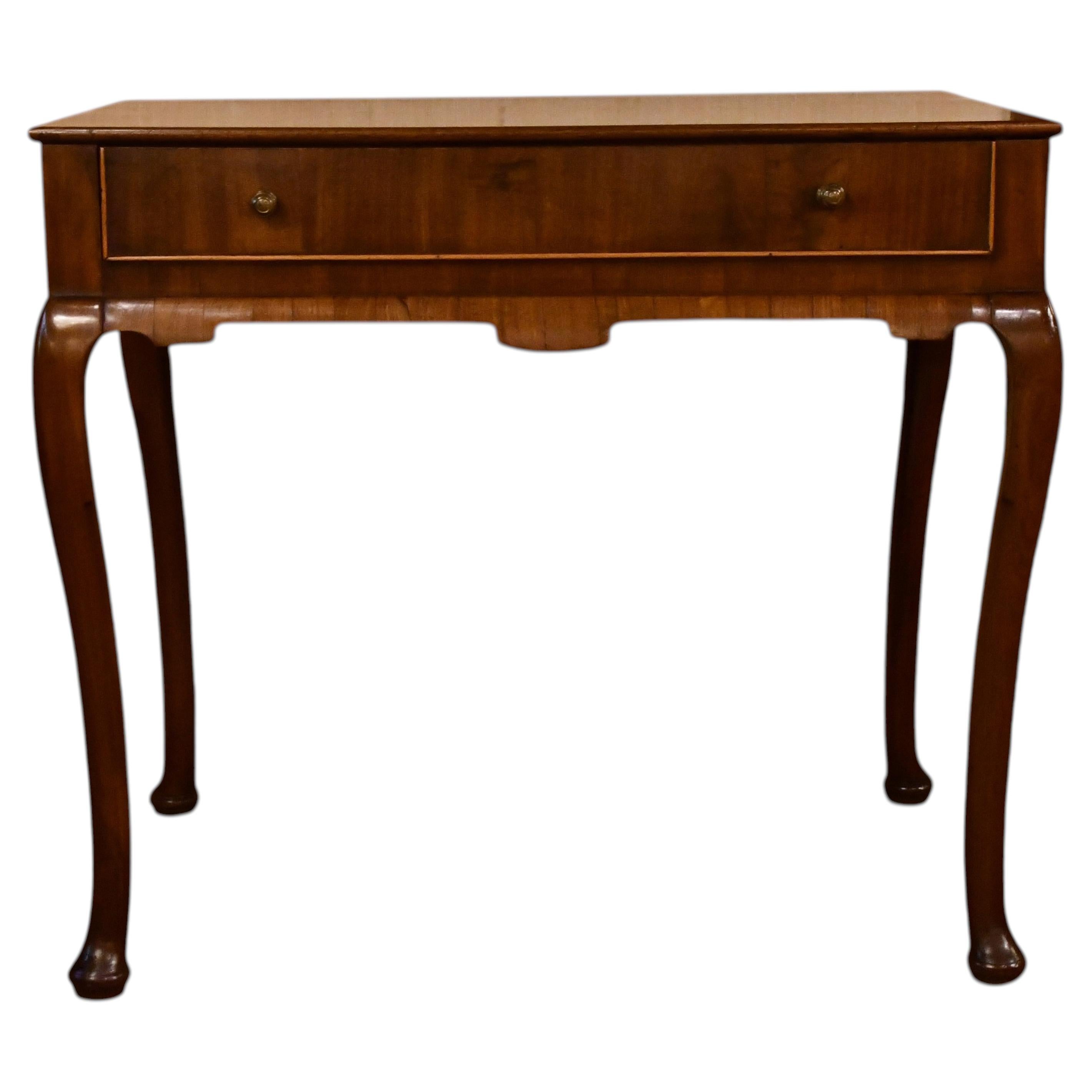 George II Red Walnut Side Table For Sale