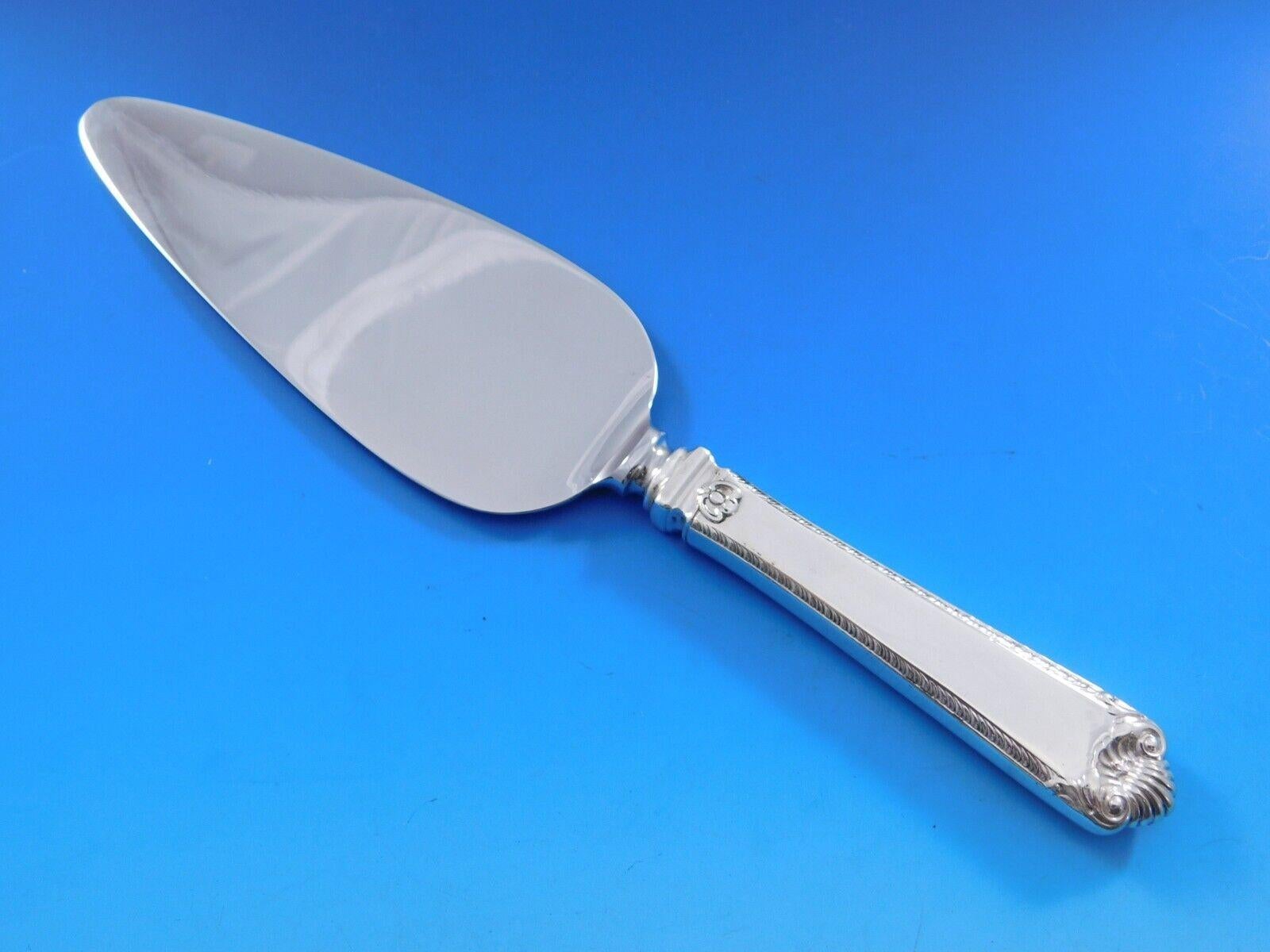 George II Rex by Watson Silver Service de couverts 105 pièces Dîner en vente 7