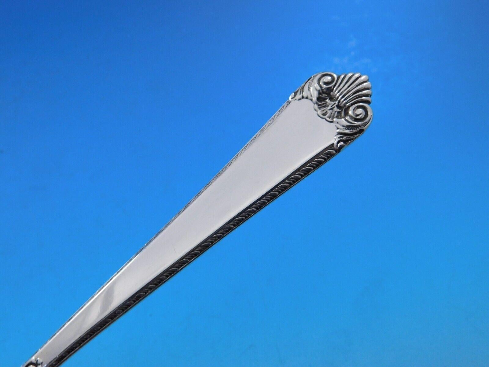 Argent sterling George II Rex by Watson Silver Service de couverts 105 pièces Dîner en vente