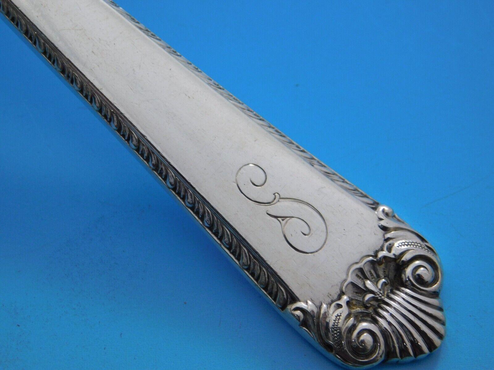 Argent sterling Service d'argenterie sterling George II Rex par Watson, 59 pièces en vente