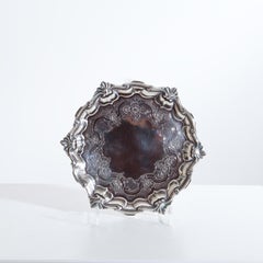 George II Salver, James Morrison, Silver, London, 1744