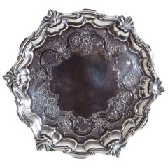 George II Salver, James Morrison, Silver, London, 1744