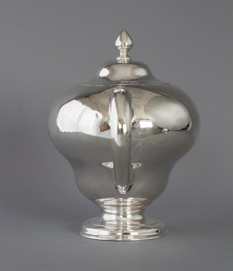 II Scottish Silver Teapot, Edinburgh 1749 by Edward Lothian at