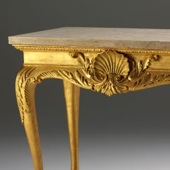 George II Shell Hall Table