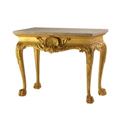 George II Shell Hall Table