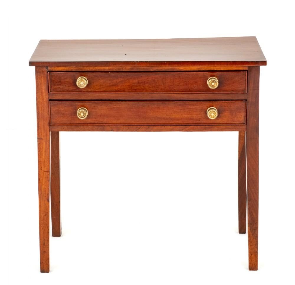 George II Side Table Mahogany 19th Century For Sale 1