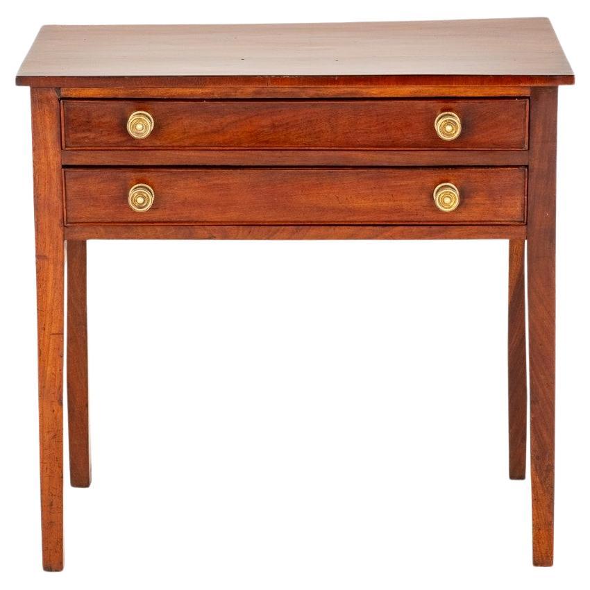 George II Side Table Mahogany 19th Century For Sale