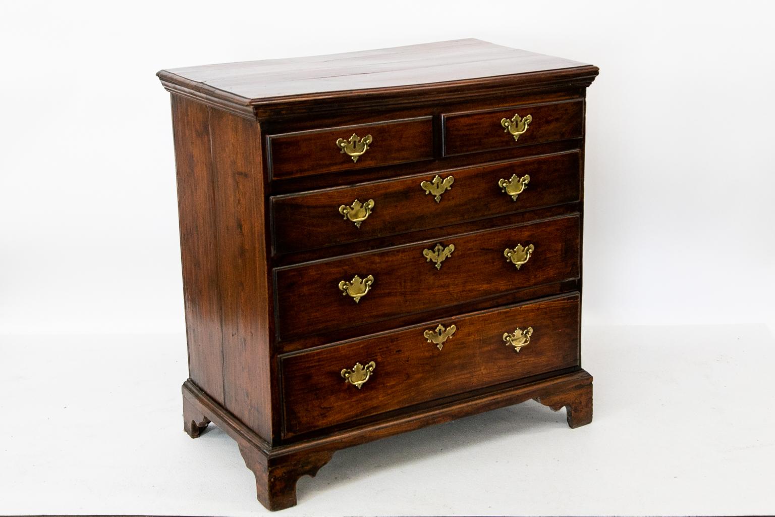 Mid-18th Century George II Solid Cherry Chest