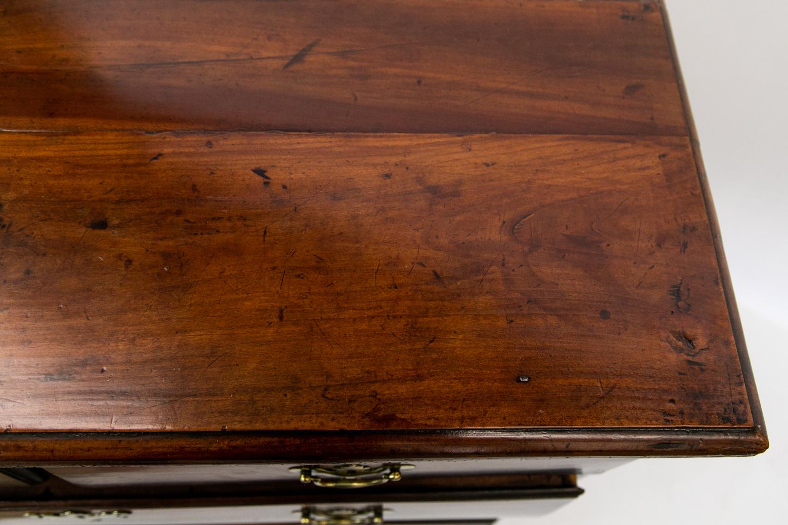 George II Solid Cherry Chest 2